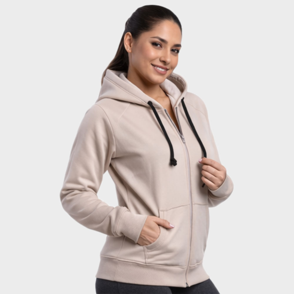 Cotton Full Zip Hoodie - Image 4